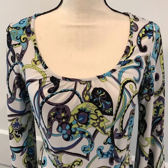 Laundry by Shelli Segal Printed Paisley Dress - Picture 3 of 14